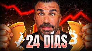 En 24 días Bitcoin PODRÍA FINALIZAR el CICLO ALCISTA