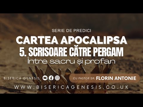 Cartea Apocalipsa - 5. Pergam: între sacru și profan - Florin Antonie