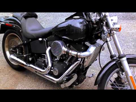 Super-charged Harley 88 cubic inch