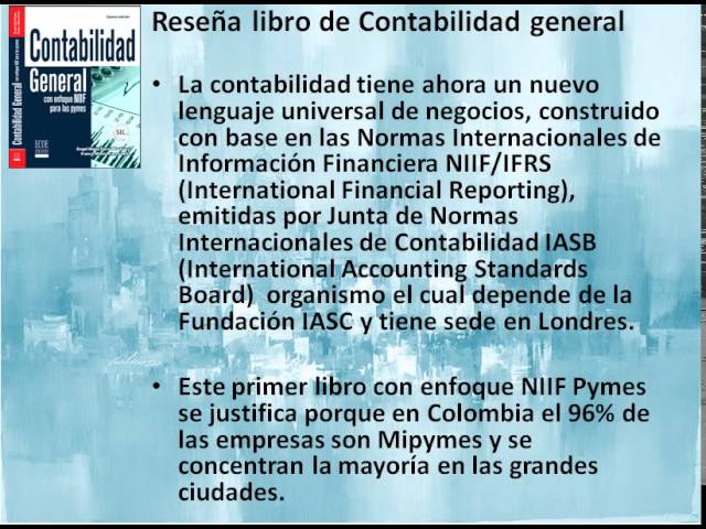 Vídeo relacionado con Contabilidad general
