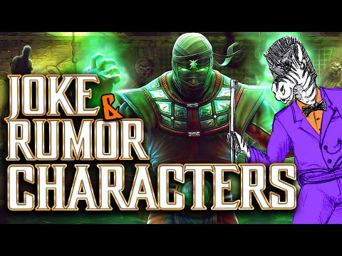 The History of Rumored/Joke Mortal Kombat Characters!
