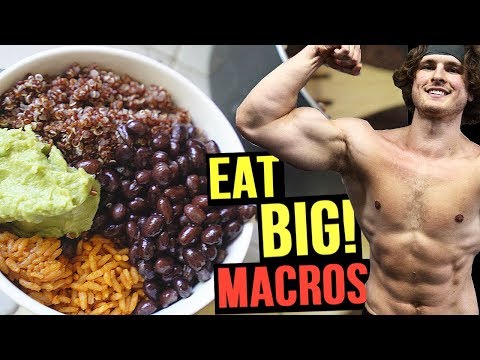 WHAT I EAT IN A DAY TO GAIN VEGAN MUSCLE (3800+ Calories)