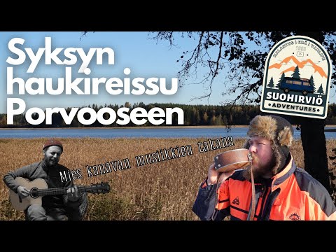 Syksyn haukireissu Porvooseen osa. 1/2 || Kanavan musiikkien tekijä esittelyssä.