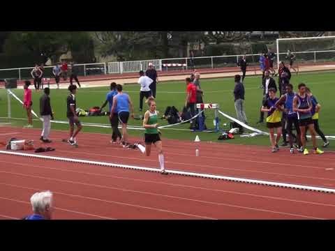 400m TCF - FINALE 1 Meeting de l'ASA/ ATHLERUNNING 94 - Maison-Alfort - 08 Avril 2018