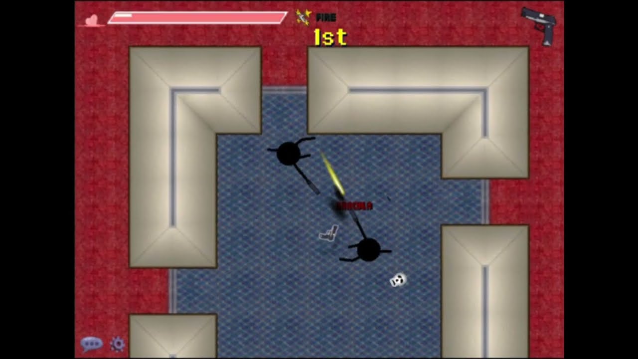 Stick Arena 1v1 Aim vs Apple