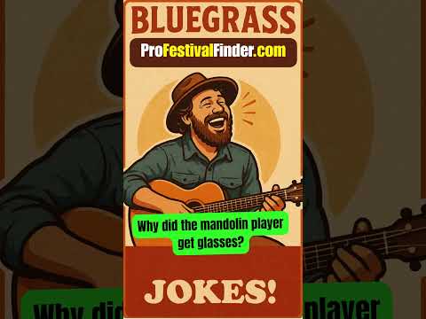 Why did the mandolin player get glasses? #jokes #bluegrassjokes #bluegrass #funny #lol #festival