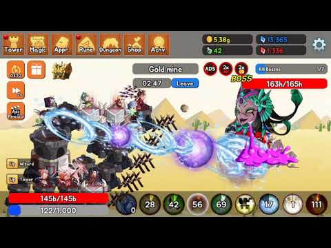 Magic Tower : Tap Defense Video