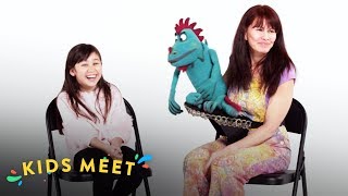 Kids Meet A Ventriloquist (Crystal) | Kids Meet | HiHo Kids