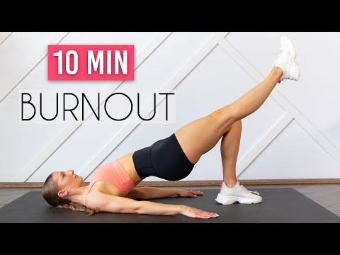 10 MIN GLUTE BRIDGE BURNOUT - on the floor booty pump!