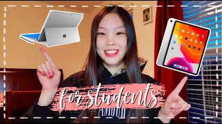 WHICH ONE'S BETTER? iPad Pro vs Surface Pro 7 FOR STUDENTS (note-taking, organization, etc)