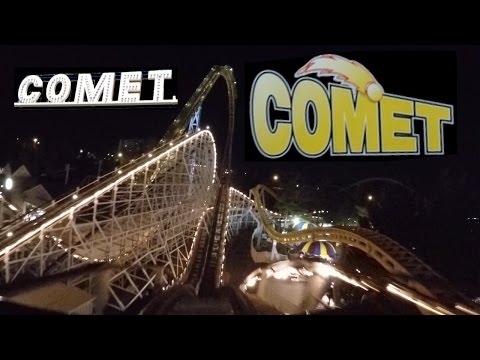 On-ride point of view of Comet