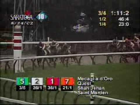 Medaglia D'Oro - 2002 Travers Stakes