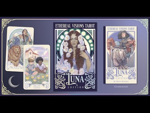 Миниатюра изображения товара Гадальные карты U.S. Games Systems Ethereal Visions Tarot Luna Edition Deck / LUNA80