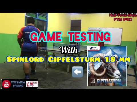Game Testing with SPINLORD GIPFELSTURM 1.8 mm