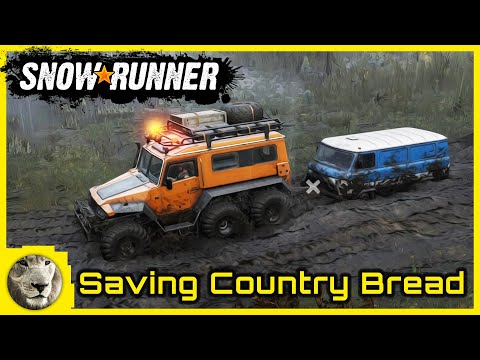 Snowrunner Saving Country Bread - Unlocking KHAN Lo4F
