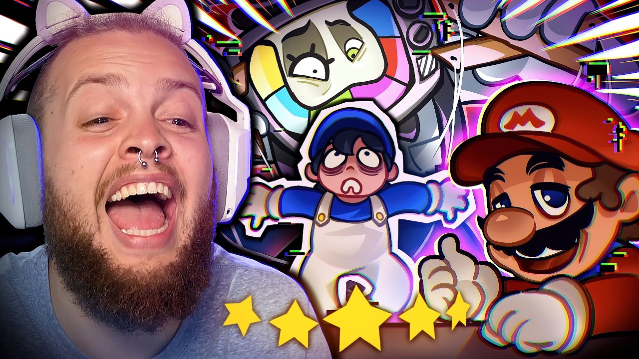 RATE 5 STARS! (SMG4 Puzzlevision Saga FULL REACTION) - Part 5