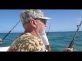 Ловля барракуды в океане у побережья Кубы 
