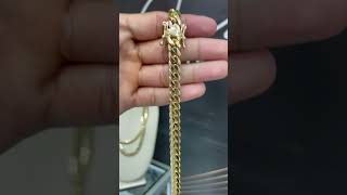 💎 Cadena miami cuban link Solida oro 10K DISPONIBLE #JasnyJewelry #JasnyJoyeriaMiami