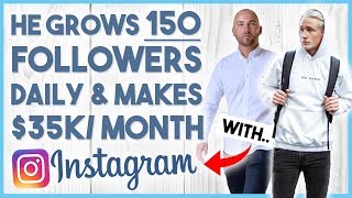 😱HOWHEGROWS150FOLLOWERSADAYWITHINSTAGRAMADS2019&MAKES$35K/MONTH-w/JordanPlatten😱