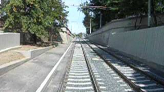 preview picture of video 'Ďáblice - Kobylisy tramvají, tram riding in Prague'