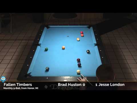 2016-04-09 Fallen Timbers 9-ball: Brad Huston vs Jesse London