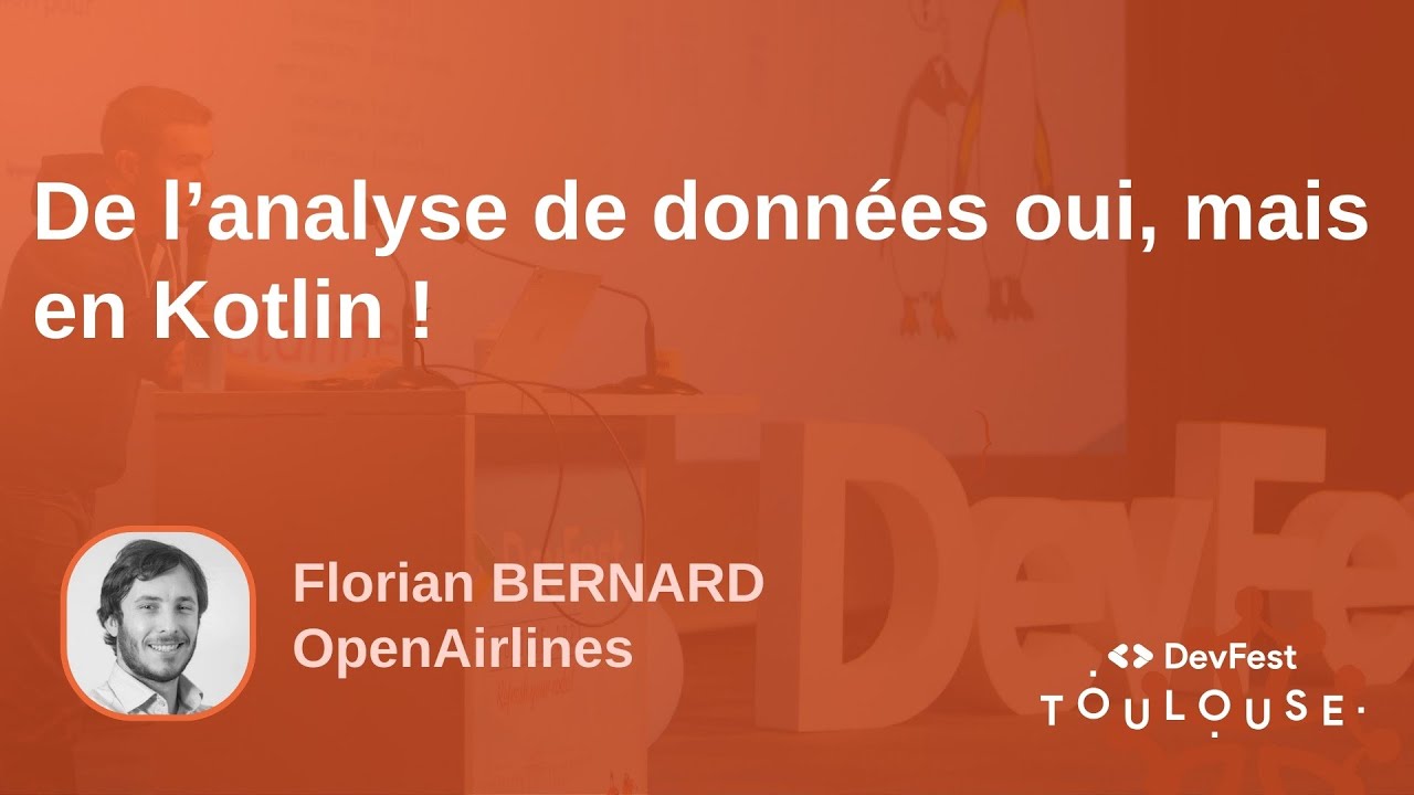 De l'analyse de données oui, mais en Kotlin !