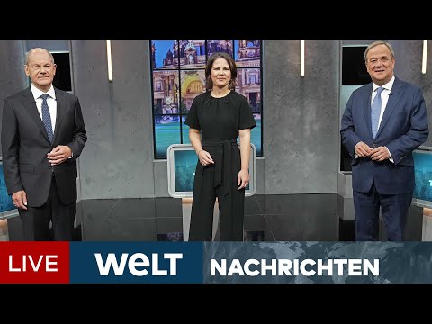 BUNDESTAGSWAHL 2021 - Tag der Entscheidung im Kampf ums Kanzleramt | WELT Newsstream