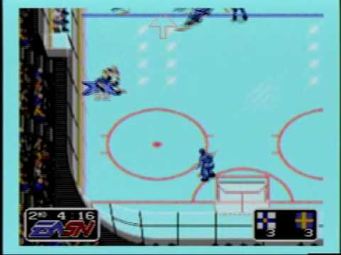 ea hockey megadrive controls