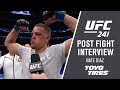 UFC 241: Nate Diaz - "I Could See Everything He Was Throwing"