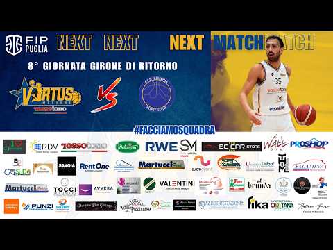 Rossotono New Virtus Mesagne - ASD Messapica Basket Ceglie