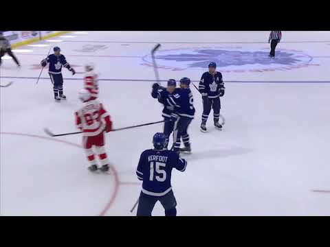 Mitch Marner 1st of the Season vs Detroit Red Wings w/Joe Bowen Commentary (30/10/2021)