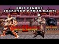 Mortal Kombat 2 Boss Fights Kintaro Shao Kahn