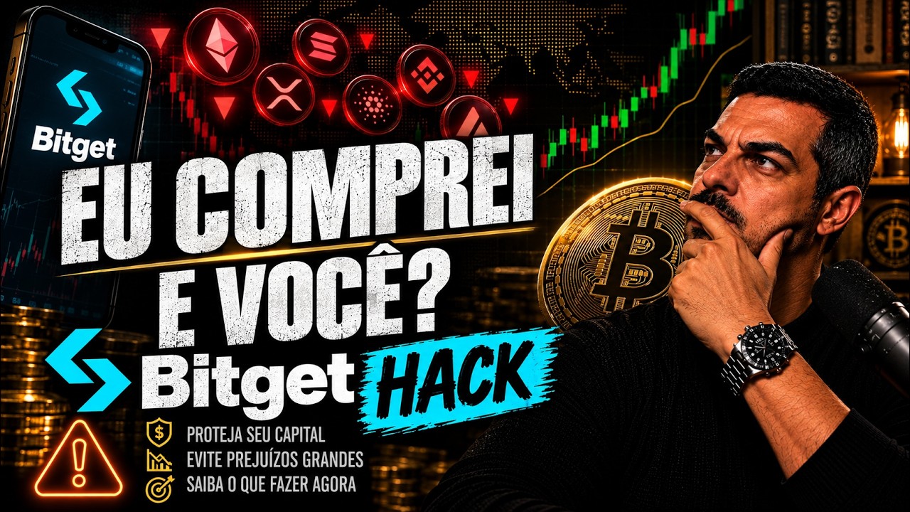 🔥 Bitcoin AO VIVO - Hora de Comprar?  Analisando os Mercados HACK Bitget