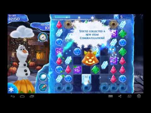 Frozen Free Fall  Summer Level 43 - Disney’s #1 puzzle game - New update