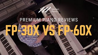 Video thumbnail for 🎹Roland FP-30X vs Roland FP-60X Digital Piano Comparison - What's Different?🎹 by Merriam Music