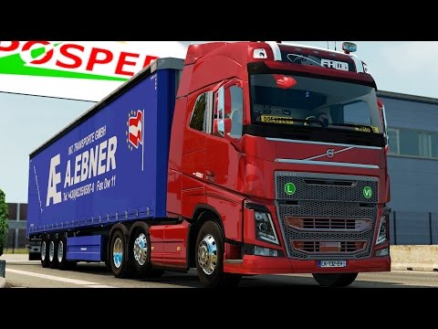 ETS 2 1.26 [open beta] Volvo FH16 Metz - Paris