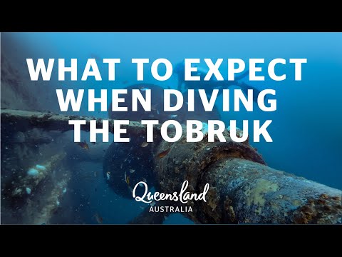 What to expect when diving the ex-HMAS Tobruk