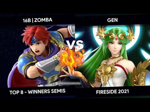 Fireside Open 2021 - Zomba (Roy) vs Gen (Palutena) - Top 8 - Winners Semis