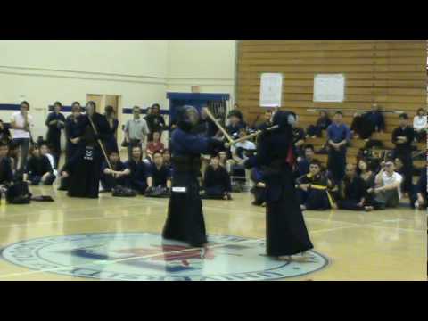 2010 U of T Kendo Tournament - Team Finals Match (Jiho) - part 1