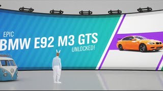 How to unlock the Bmw M3 GTS (german engenering) fh4 forzathon