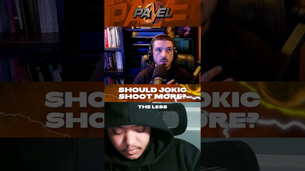 Should Jokic shoot the ball more? 👀