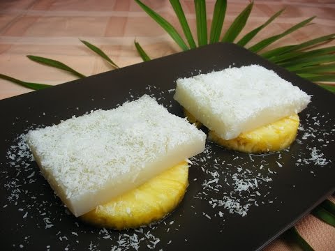 Crema de coco (Haupia)