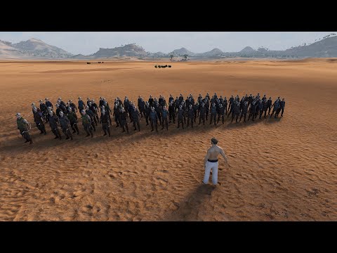 100 FULL-AUTO ARCHERS vs CHUCK NORRIS - Ultimate Epic Battle Simulator 2 | UEBS 2