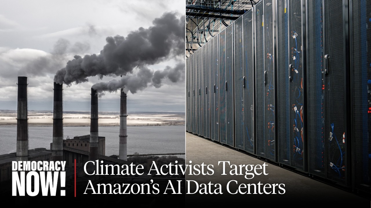 Amazon plans largest U.S. gas power plant as climate activists target data centers