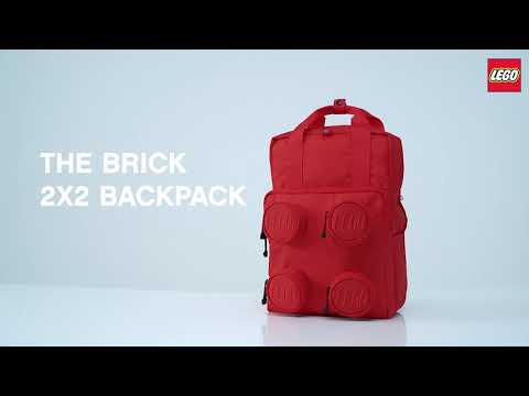 LEGO LEGO Brick 2x2 Kuprinė 20205- 0021 Raudona 20205 video
