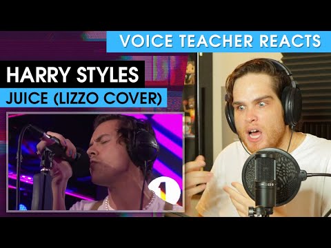 Harry Styles - Juice (Lizzo cover) | Voice Teacher Reacts