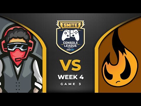 Smite Console League Xbox: EU vs. Team Ricardo (Game 3)