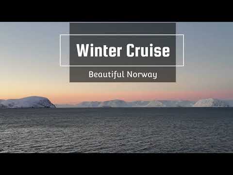 How the fjords looks like in winter - Winter cruise in...