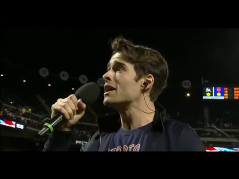 Corey Cott​ Sings National Anthem & "God Bless America" for New York Mets
