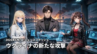 【国際ニュース】ウクライナがサンクトペテルブルクを再攻撃｜2026年6月7日 ニュースフラッシュ